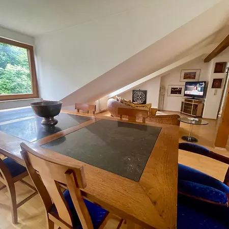 דירה Goldstadt Loft 3-zimmer Balkon & Garage Zentrum פורצהיים