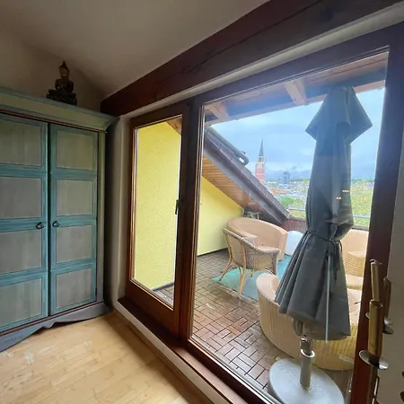 דירה Goldstadt Loft 3-zimmer Balkon & Garage Zentrum פורצהיים